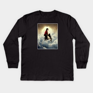 micheal jackson Kids Long Sleeve T-Shirt